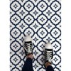 FloorPops 10ct 12"x12" Atlas Peel and Stick Floor Tiles Assorted Blues: Water-Resistant Vinyl Mosaic Flooring - 4 of 4