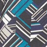 deep teal geo