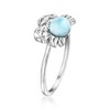 Ross-Simons Larimar Crab Ring in Sterling Silver - 3 of 4