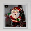 Northlight Lighted 2-D Santa Claus Outdoor Christmas Decoration - 30.5" - Clear Lights - image 2 of 4