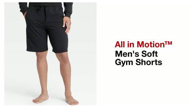 Men's Soft Gym Shorts 9" - All In Motion™, 2 of 8, play video