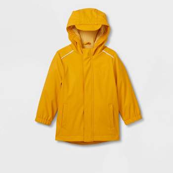 Toddler Long Sleeve Rain Coat - Cat & Jack™ Yellow