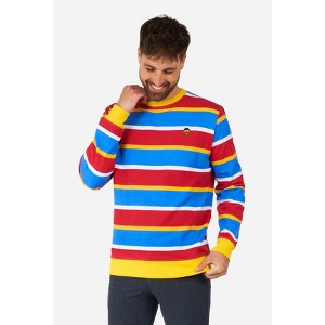 OppoSuits Men's Sesame Streat Sweater - Bert & Ernie - 1 of 4