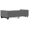 vidaXL Modern Daybed with Trundle - Sleep or Lounge with This Versatile Sofa Bed - Dark Gray Upholstery for Contemporary Home Decor - 4 of 4