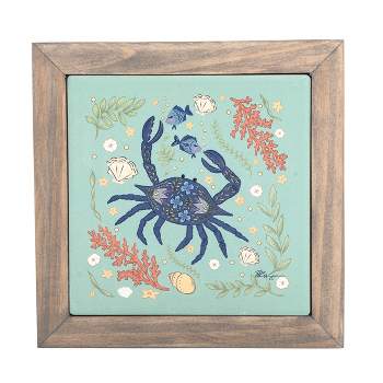 Beachcombers Blue Crab Trivet