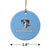 Johns Hopkins University Primary Logo Porcelain Holiday Christmas Tree Ornament - image 3 of 4