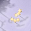 Pure Collection by Ross-Simons 14kt Yellow Gold Star Ear Climbers - 3 of 4