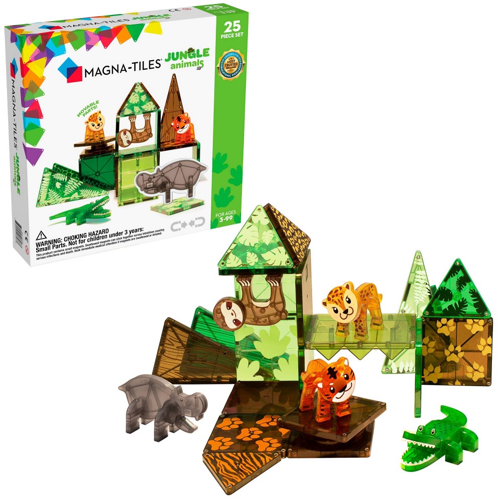 Photos - Construction Toy Magna-Tiles Jungle Animals