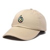 Dalix Fire Embroidered Lit Flame Dad Hat Cotton Baseball Cap Adjustable Mens - 4 of 4