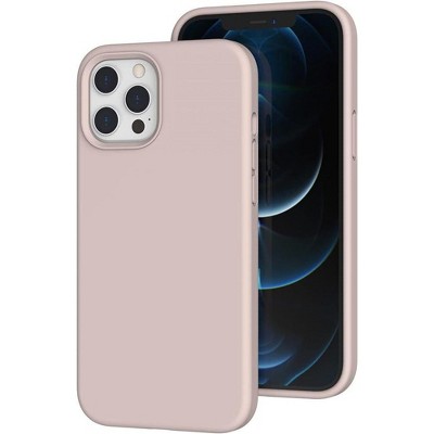 Entronix Case Compatible with iPhone 12/12 Pro - Soft-Touch Liquid Silicone