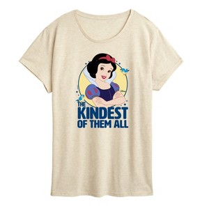 Women's - Disney Princess - Snow White The Kindest Of Them All Short Sleeve Graphic T-Shirt - 1 of 4