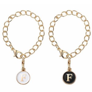 Swtroom Letter Charm Accessories Name ID Charms for Cup Handle 2Pcs - 1 of 4