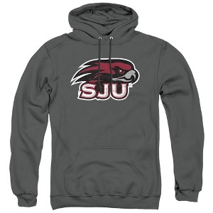 Saint Joseph's University Official Distressed Primary Adult Pull-Over Hoodie - 1 of 4
