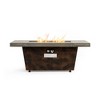 Christopher Knight Home Orion Modern Rectangular Patio Iron 50,000 BTU Fire Pit Table - 3 of 4