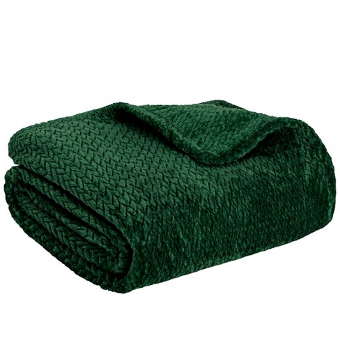 Green best sale velour blanket