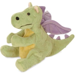 goDog Bubble Plush Dragons Squeaky Dog Toy, Chew Guard Technology - Lime, Large - 1 of 1