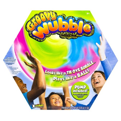 Wubble Groovy Ball - Pink/Green/White - image 1 of 4