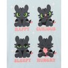 Seven Times Six How To Train Your Dragon Shirt Girl's Toothless Short Sleeve Graphic Tee Blue - 2 of 4