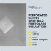 Hart & Cooley Steel Perforated Supply with R4.2 Fiberglass Molded Insulation - 2 of 4