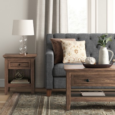 Threshold carson store end table