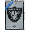 Trends International NFL Las Vegas Raiders - Logo 25 Framed Wall Poster Prints - 3 of 4