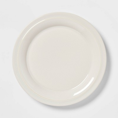 Photo 1 of **SET OF 6** 10" Porcelain Woodbridge Dinner Plates White - Threshold™