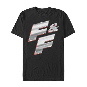 Men's Fast & Furious Metallic FF Logo T-Shirt - 1 of 4