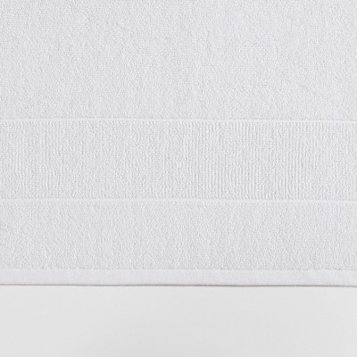 White Cotton Fast-Drying 2-Piece Washcloth Set
