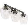 Livex Lighting Willow 3 - Light Vanity in  Black Chrome - 3 of 4