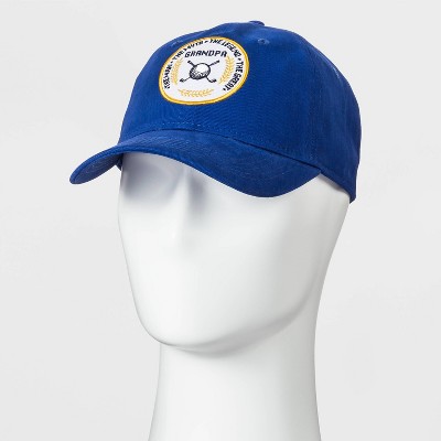  Men's Grandpa Baseball Hat - Goodfellow & Co™ Blue 