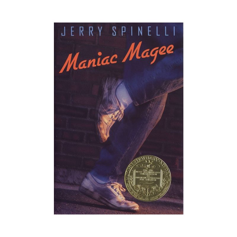 Maniac Magee (Newbery Medal Winner) - by  Jerry Spinelli (Hardcover), 1 of 2