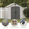 Lifetime 8 ft. x 5 ft. Outdoor Storage Shed (6406) - 3 of 4