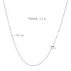 925 Silver Necklace for Women - Adjustable O-Slab Chain (45+5cm) - Gift for Bride, Mother, Valentine's Day - 2 of 4