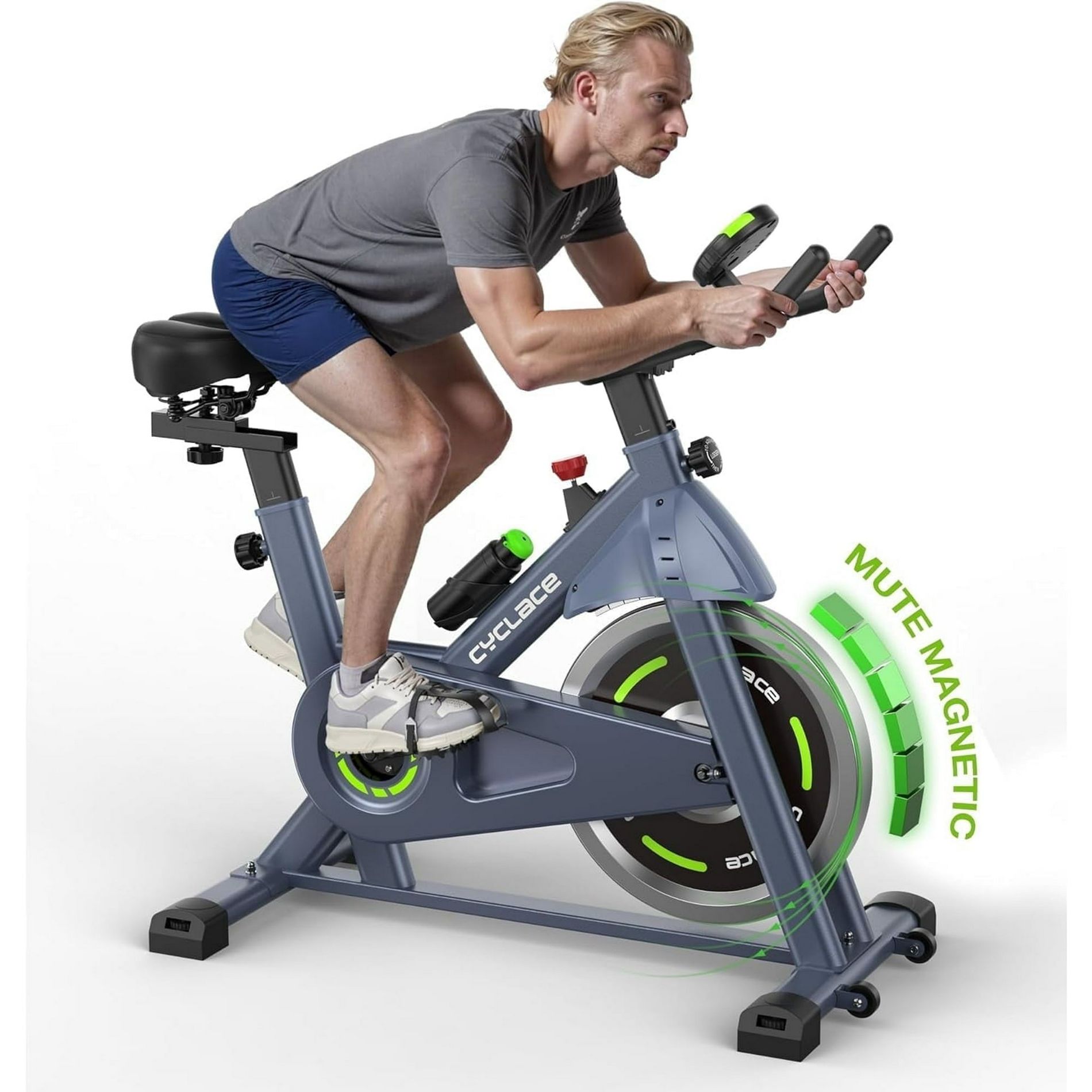 YOSUDA Exercise Bike, Indoor Cycling Bike Stationary, 300lbs Weight Capacity
