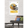 Trends International NFL Green Bay Packers - Drip Helmet 20 Framed Wall Poster Prints - 2 of 4
