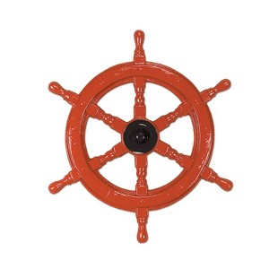 Beistle 24" Plastic Ships Helm Brown/Black 3/Pack 55504 - 1 of 1