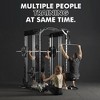 ER KANG Smith Machine, 2500LBS Squat Rack with Cable Crossover System, Dual- Direction Dual Pulley Functional Trainer - 2 of 4