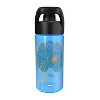 Zak Designs 16 fl oz Glow in the Dark Cypress Spider-Man Polypropylene Straw Bottle Blue - 2 of 4