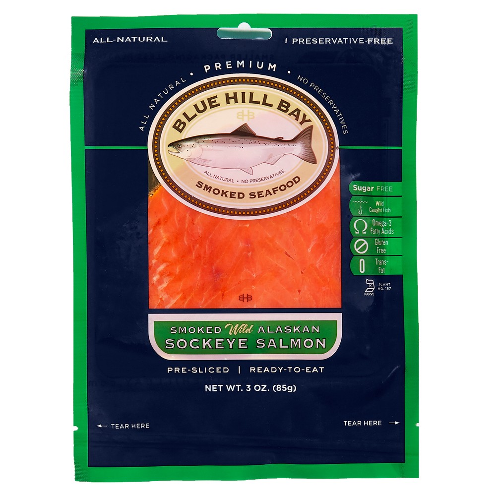 SMOKED WILD ALASKAN SOCKEYE SALMON
