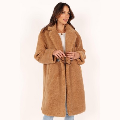 Petal And Pup Womens Beatrice Faux Fur Coat : Target