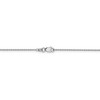 Black Bow Jewelry 0.9mm 10k White Gold Diamond Cut Cable Chain Necklace - 4 of 4
