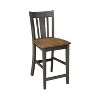 International Concepts San Remo Counter Height Stool - 24" Seat Height - 3 of 4