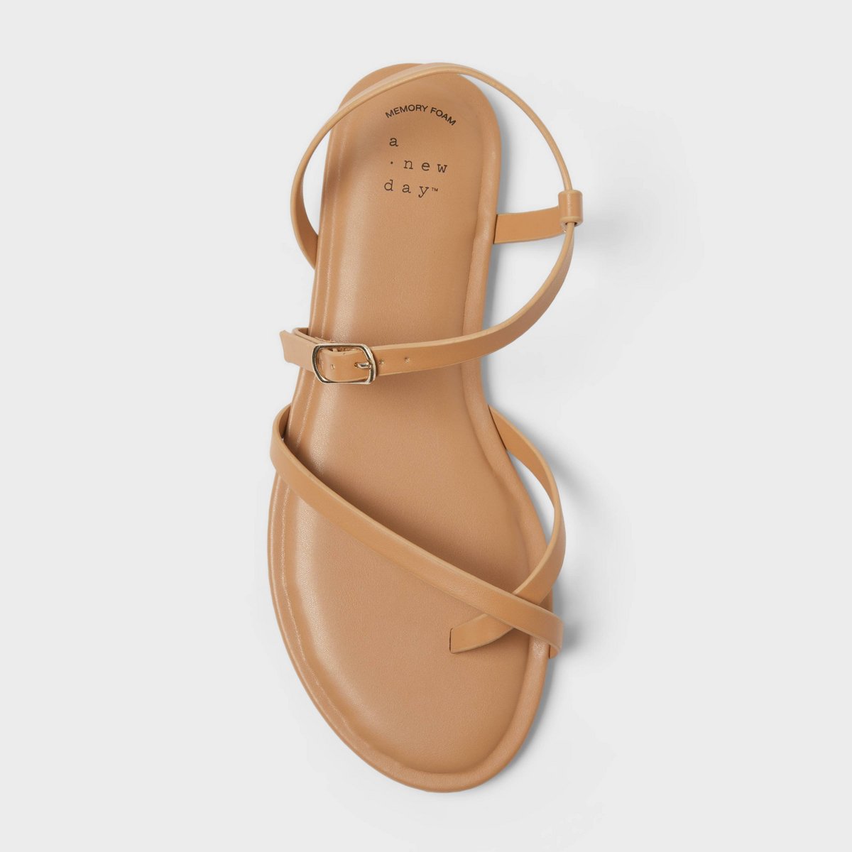 Женские сандалии A New Day Women’s Alexandra Ankle Strap Sandals - A New Day™ Sand 8 — фото 3