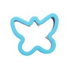 Unique Bargains Biscuit Cutter Medium Butterfly-Shaped Cookie Cutter Hand Wash Stainless Steel Plastic 2.8"x2.3"1.6" 1Pcs - 4 of 4