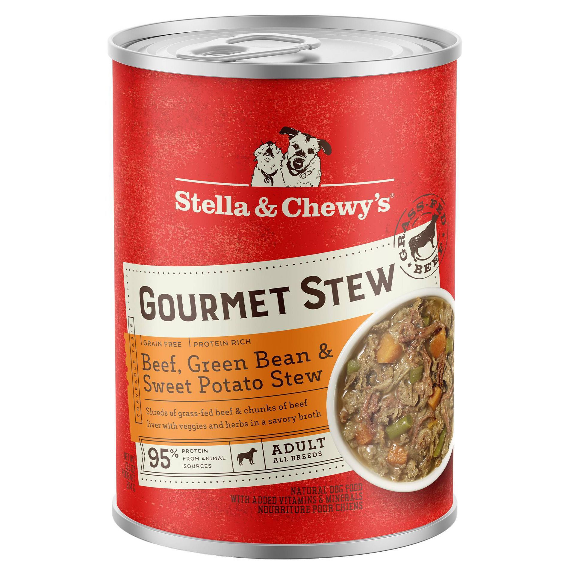 Stella & Chewy's Gourmet Beef Flavor Wet Dog Food - 12.5oz