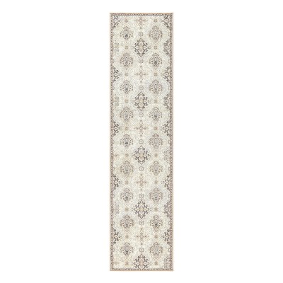TOWN & COUNTRY EVERYDAY Avani Cottagecore Medallion Everwash Washable Area Rug