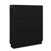 Maliang Shoe Cabinet with Arched Doors and Drawer, Adjustable Shelves for Entryway, Living Room - 4 of 4