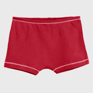 City Threads Girls Soft Cotton Boyshort Underwear - USA-Made Comfortable Kids/Toddlers Undies - 1 of 4