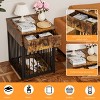 JUJABU Indoor Pet Crate End Table for Small Dog - 4 of 4