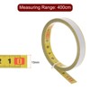 Unique Bargains Steel Right to Left Read Sticky Metric Tape Measure Yellow - 2 of 4